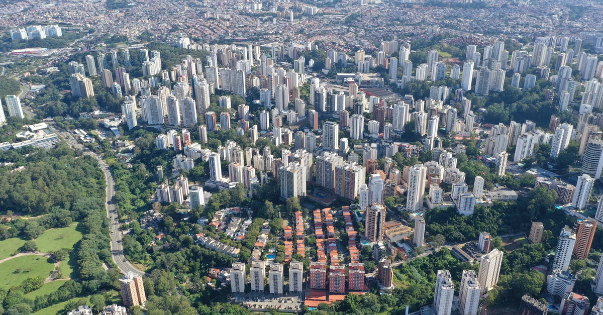 What does it mean when something charges at me from the tall grass? - Aerial view of cityscape of modern district with tall buildings and green park at daytime What does it mean when something charges at me from the tall grass? - Aerial view of cityscape of modern district with tall buildings and green park at daytime
