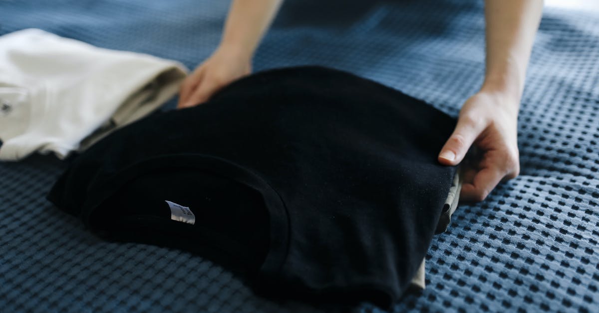 What does the 'Deploy Crew' colors means in Tharsis? - A Person Folding Crewneck T-shirts Neatly
