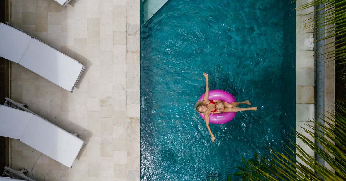 What does the rest dial represent? - Woman in Pink Bikini Swimming on Pool