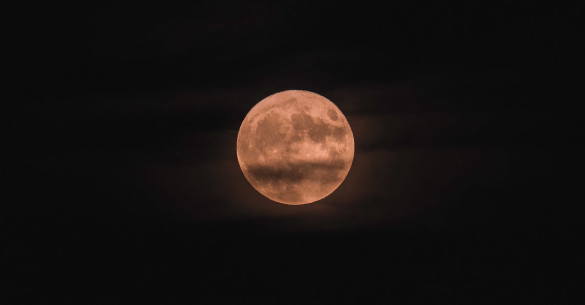 What does the sphere on the dragon mean? - Moon natural satellite of Earth shining over dark sky with clouds at night