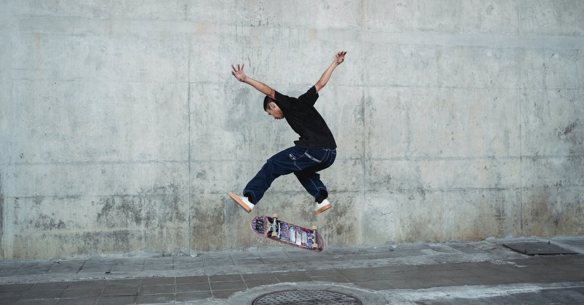 What exactly does the ability Demolition+ affect? - Young man jumping with skateboard above manhole near concrete wall What exactly does the ability Demolition+ affect? - Young man jumping with skateboard above manhole near concrete wall