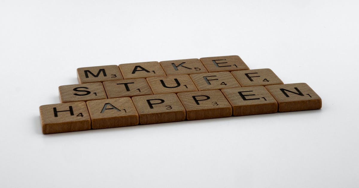 What exactly happens during "Puff-Puff"? - Close-Up Shot of Scrabble Tiles on White Background