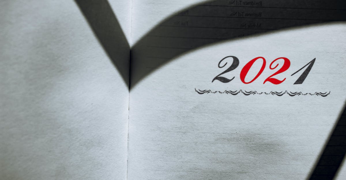 What Font Does Jiminy's Journal Use? - 2021 number on page of diary with shade What Font Does Jiminy's Journal Use? - 2021 number on page of diary with shade
