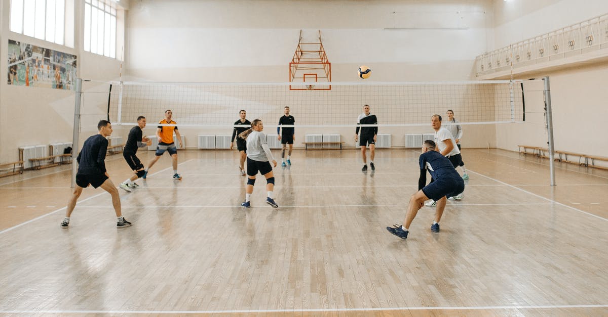 What game genre do these games fall into? - Group of People Wearing Sportswear Playing Volleyball