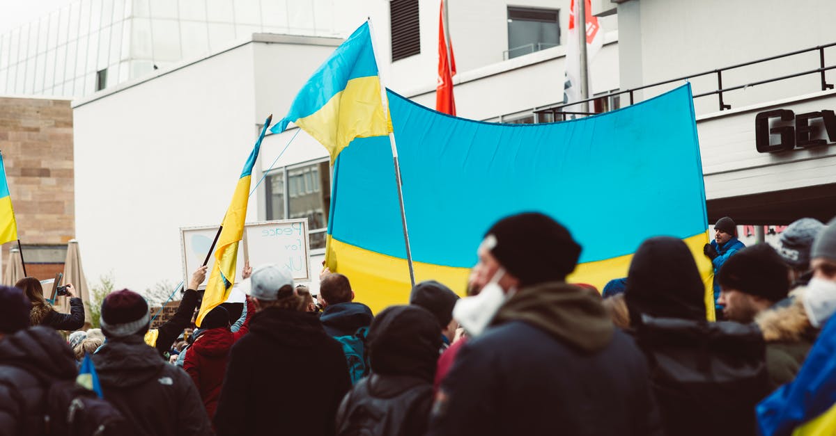 What happens if a naval invasion is repelled? - People Protesting While Holding Ukraine Flags What happens if a naval invasion is repelled? - People Protesting While Holding Ukraine Flags