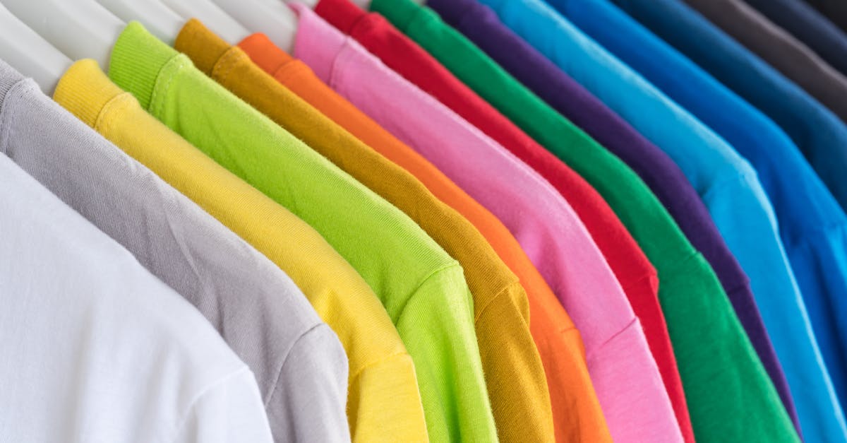 what happens if you can't afford to buy a new ship? - Stack of multicolored t shirts on hangers