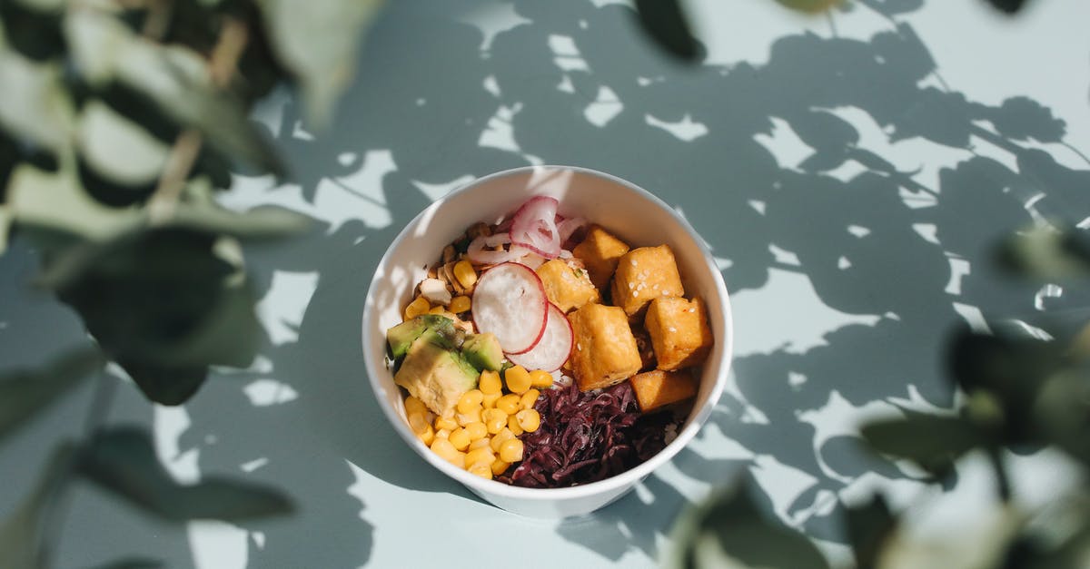 What happens when I poke someone? - Photograph of a Poke Bowl with Tofu What happens when I poke someone? - Photograph of a Poke Bowl with Tofu