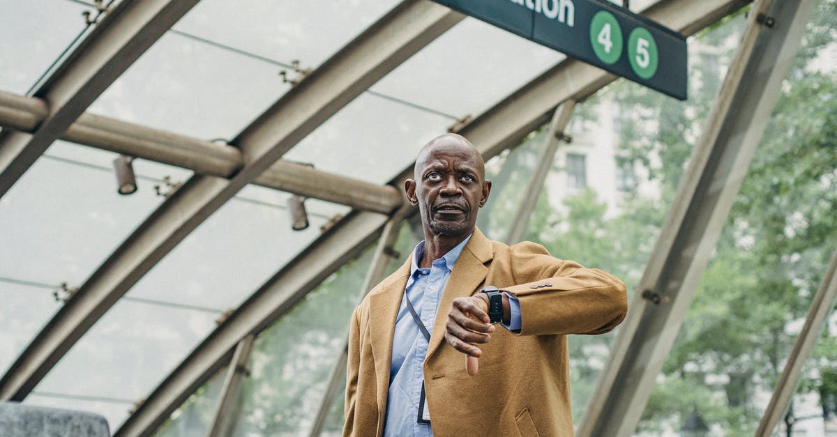 What happens when you run out of time in Boss Rush? - Pondering black businessman checking time on wristwatch near subway station