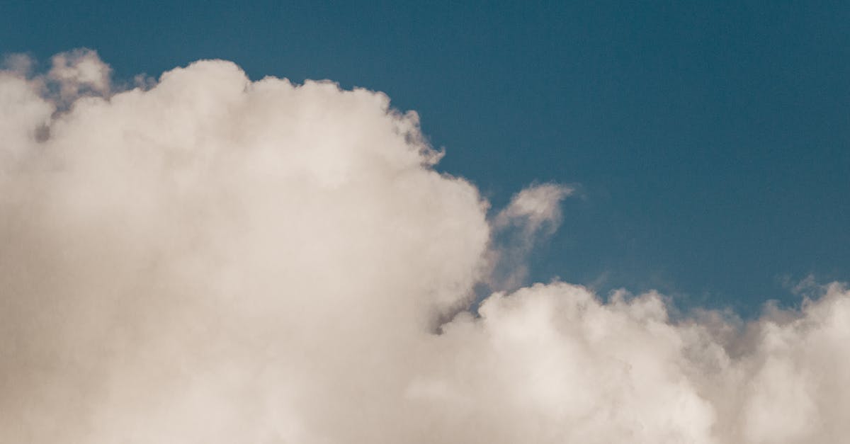 What happens when you use all of your steam cloud save space? - Scenic view of white big cloud with wavy edges in blue sky in daylight What happens when you use all of your steam cloud save space? - Scenic view of white big cloud with wavy edges in blue sky in daylight
