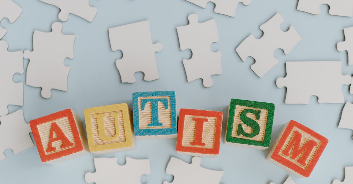 What heart pieces are unavoidable? - Wood Letter Blocks Spelled Autism