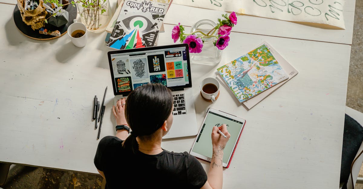 What is experience soaking? - Photo of Woman Writing on Tablet Computer While Using Laptop What is experience soaking? - Photo of Woman Writing on Tablet Computer While Using Laptop
