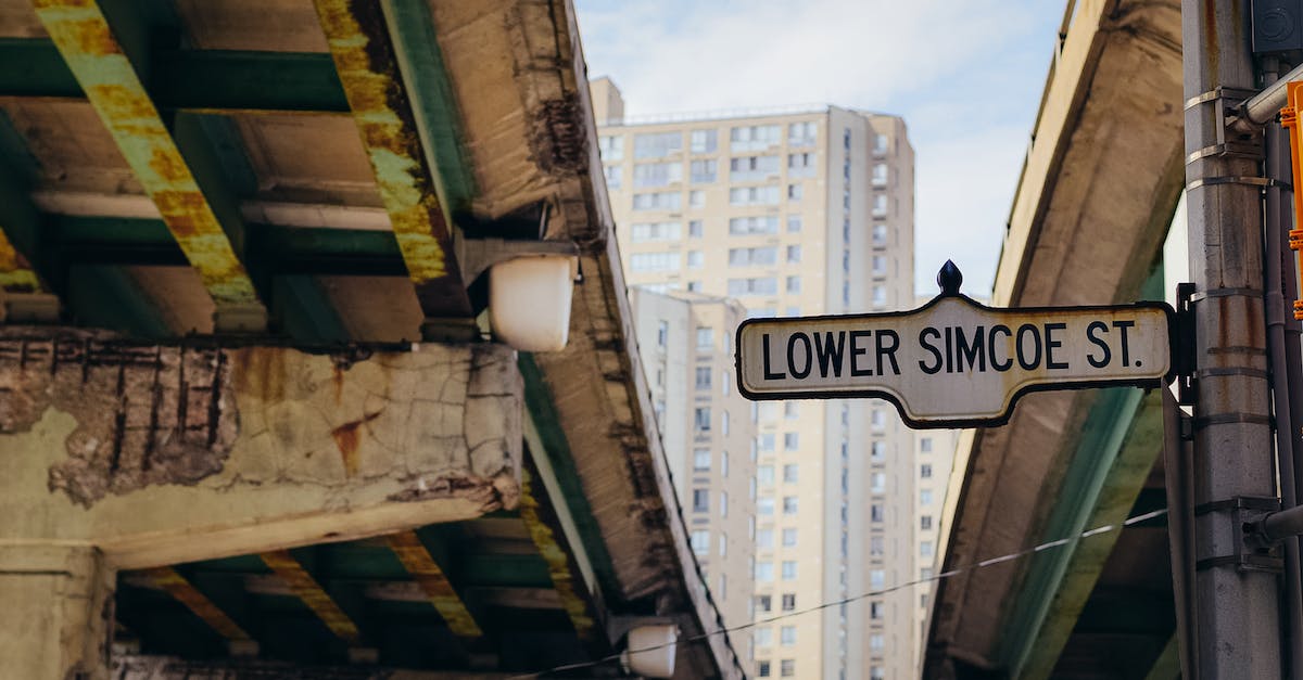 What is the best way to improve the relations between races in order to start a federation - Street sign placed on pole between old overpasses