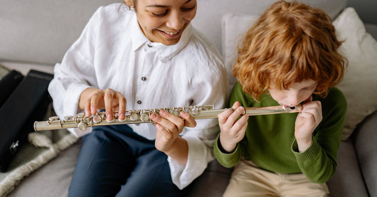 What is the best way to start beginner minecrafters learning commands? [closed] - A Boy Learning to How to Play the Flute 