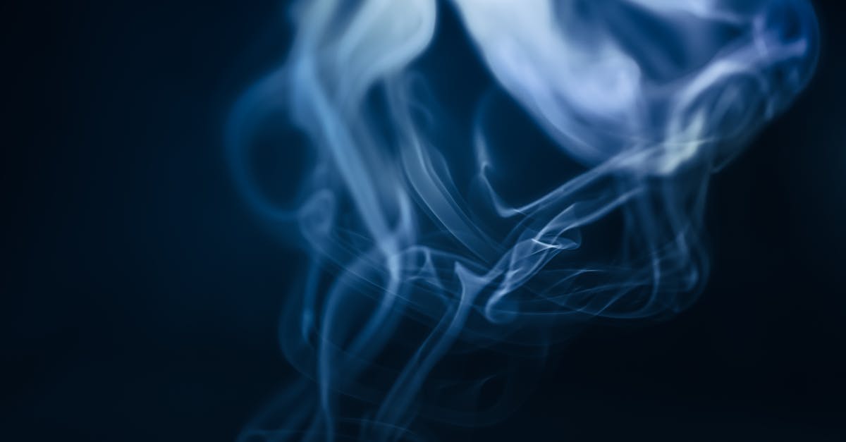 What is the Blue Debri that floats around? - A Smoke Floating Upwards in the Air What is the Blue Debri that floats around? - A Smoke Floating Upwards in the Air