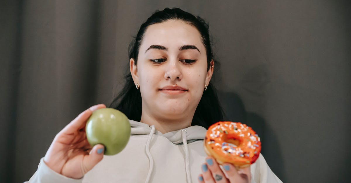 What is the criteria for the other donut option to become viable in Don't get fired? - Positive woman choosing between donut and apple
