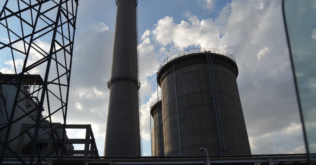 What is the lava thing for in the industrial centrifuge - White and Red Tower Under Blue Sky