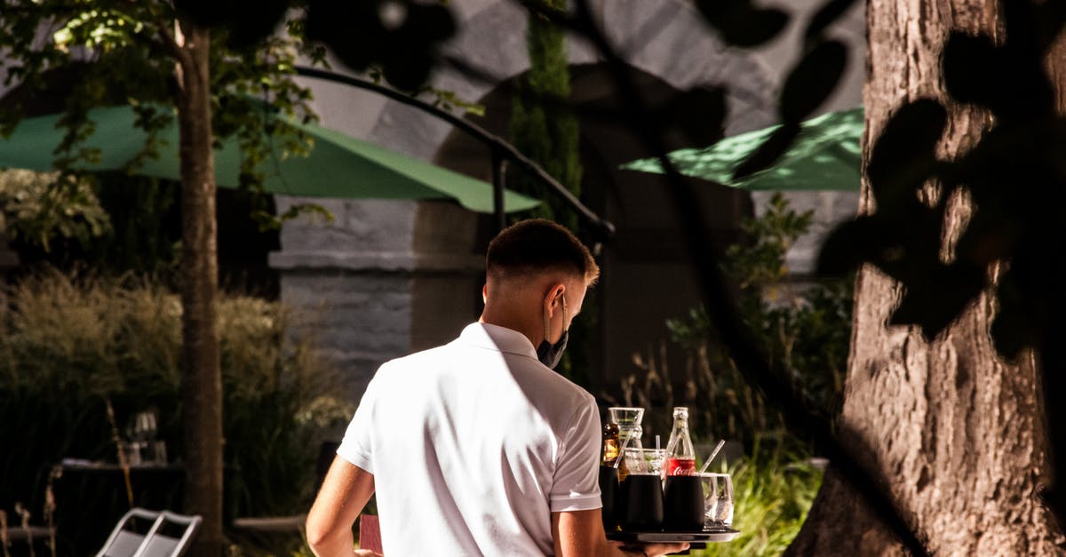 What is the maximum server View-Distance? - Man in White Polo Shirt Carrying A Tray with Clear Glass Mugs