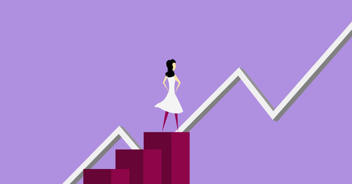 What is the most efficient strategy? - Illustration of woman analyzing financial line graphic What is the most efficient strategy? - Illustration of woman analyzing financial line graphic