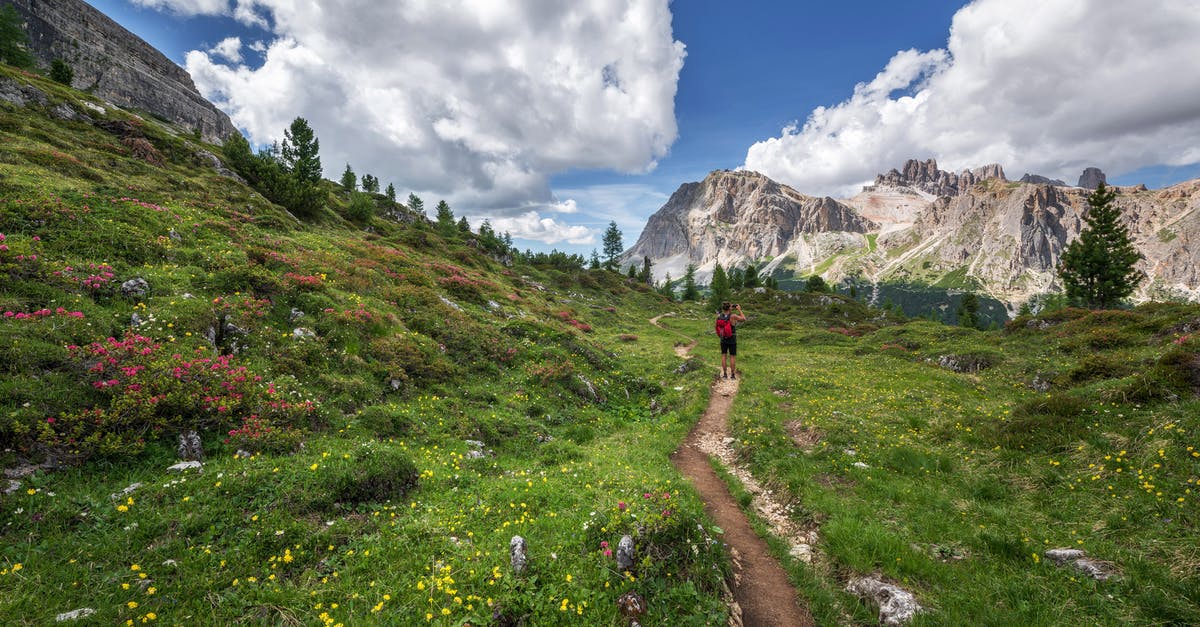 What is the optimal path in Yoshis Valley? - Person Waking on Hill