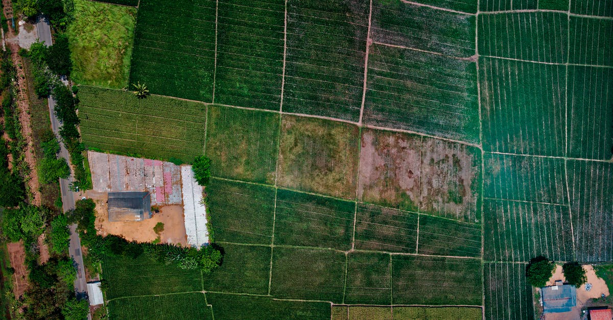 What is the optimum pattern to place crops in Minecraft? - Aerial View of Fields What is the optimum pattern to place crops in Minecraft? - Aerial View of Fields