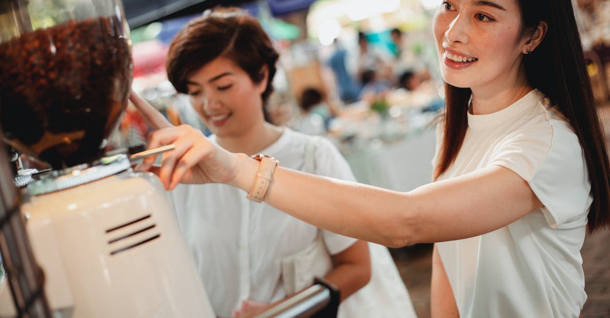 What is the point of investing in shops? - Attractive Asian women ordering coffee in street cafe