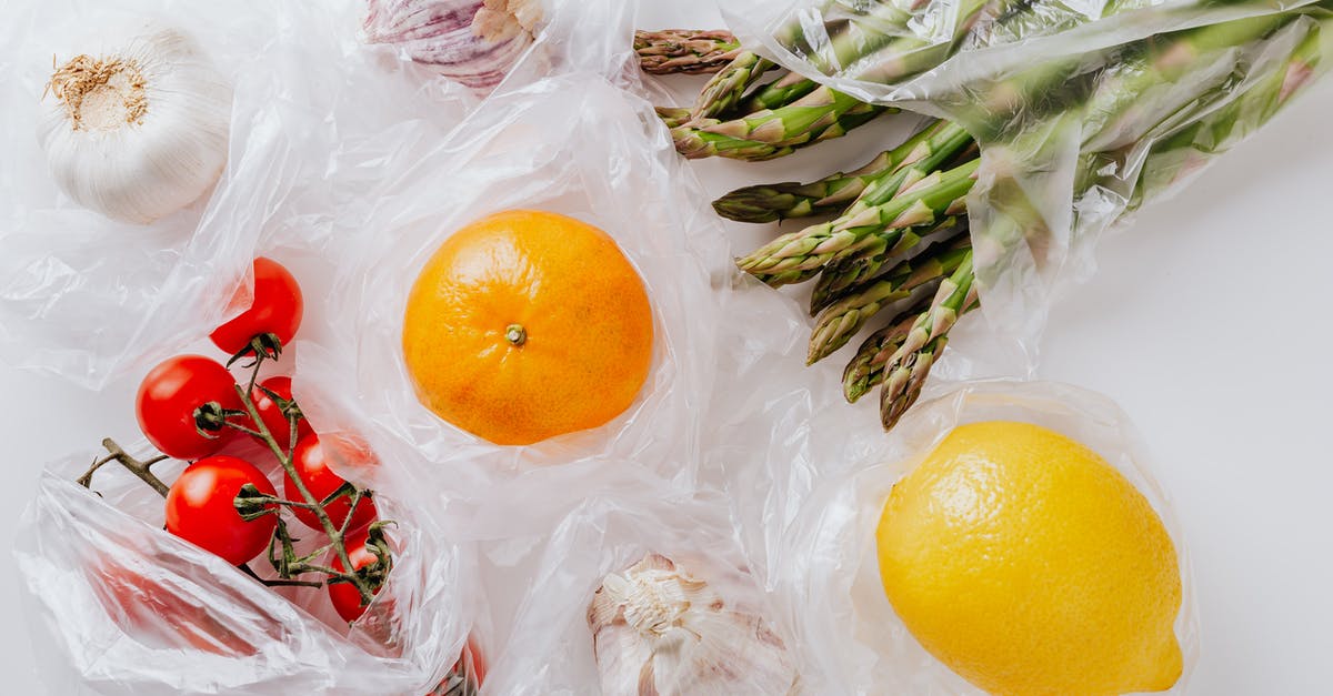 What is the point of Raw weapons? - Fresh fruits and vegetables put in plastic bags