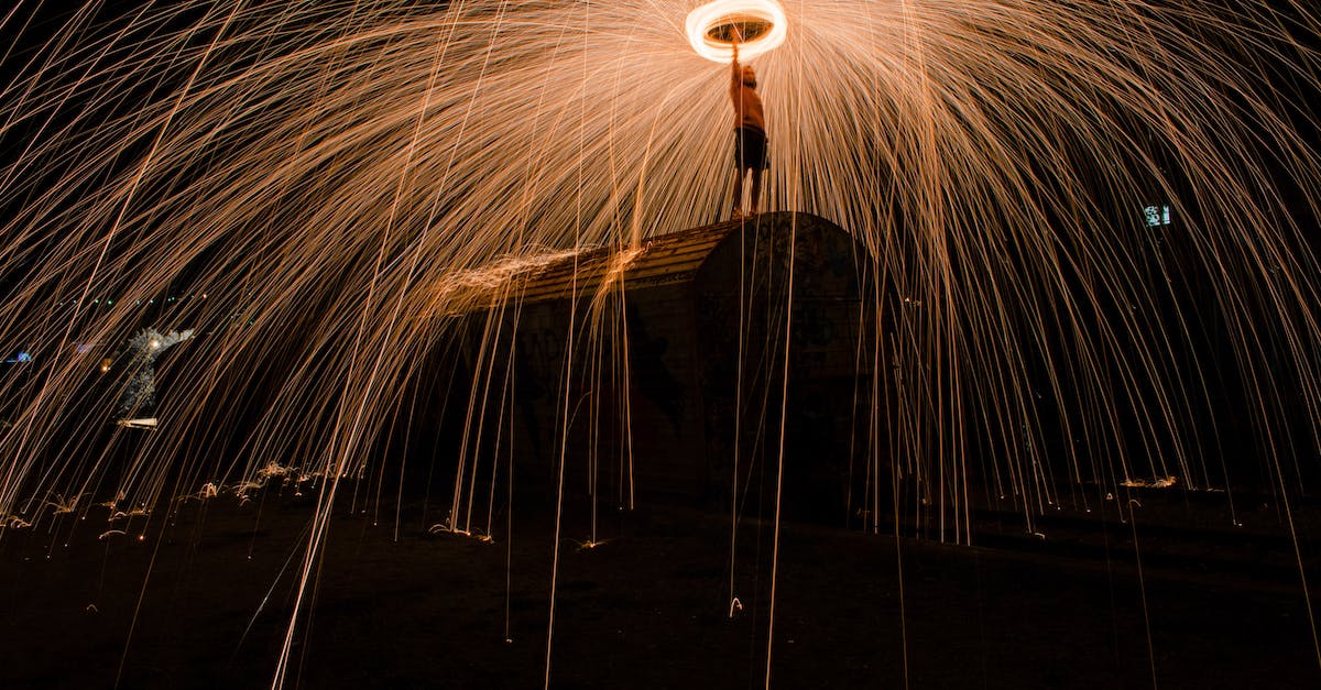 What is the proper use of bright light? - Freezelight made with Bengal fire in darkness