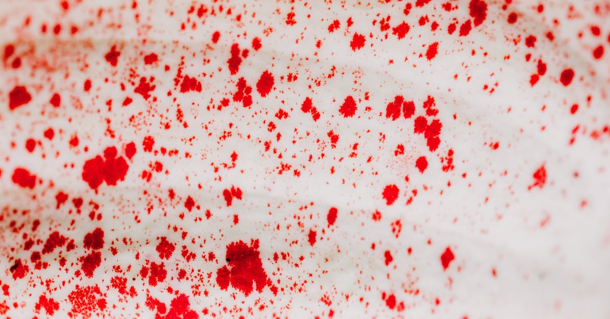What is the significance of a red exclamation mark? - Red and White Abstract Painting What is the significance of a red exclamation mark? - Red and White Abstract Painting