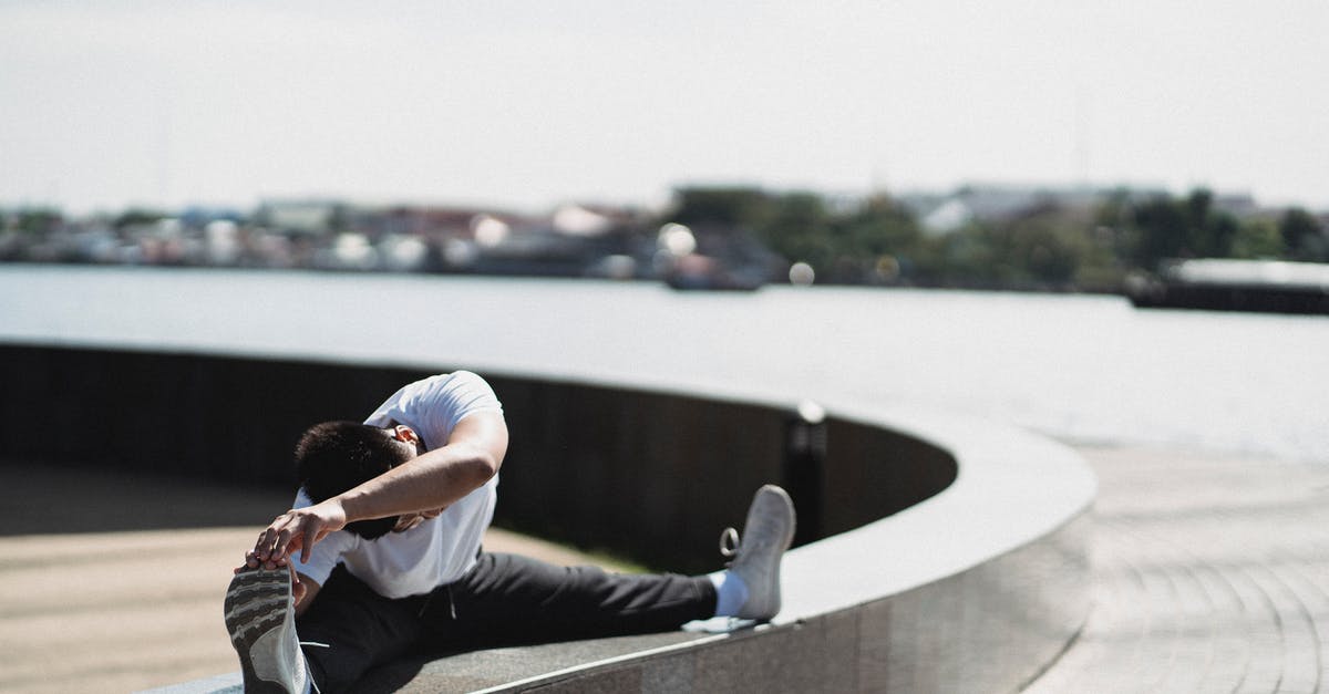 What is the significance of personality & power level? - Full body of faceless male athlete in sportswear stretching body while training on city street What is the significance of personality & power level? - Full body of faceless male athlete in sportswear stretching body while training on city street
