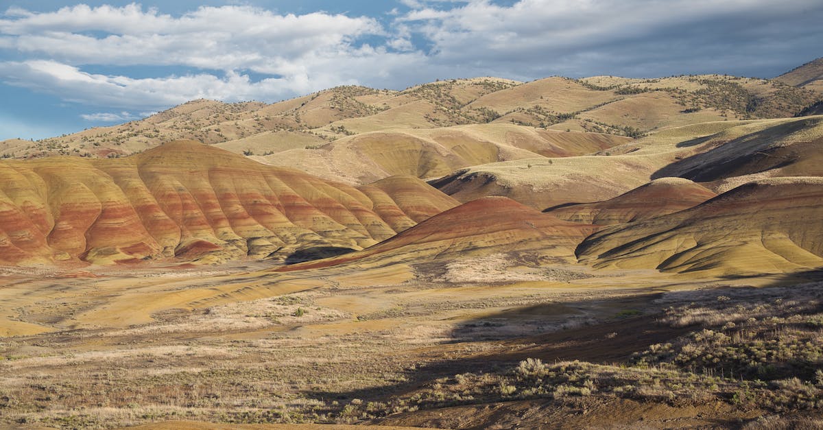 What is the thinest layer of sand that will still produce desert biome? - Free stock photo of arid, clay, clouds