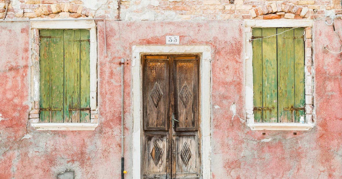 What is this closed door in the sewers? - Closed Brown Wooden Door and Window What is this closed door in the sewers? - Closed Brown Wooden Door and Window