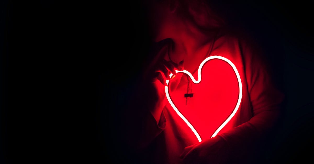 What is this heart in the crimson biome? - Heart-shaped Red Neon Signage