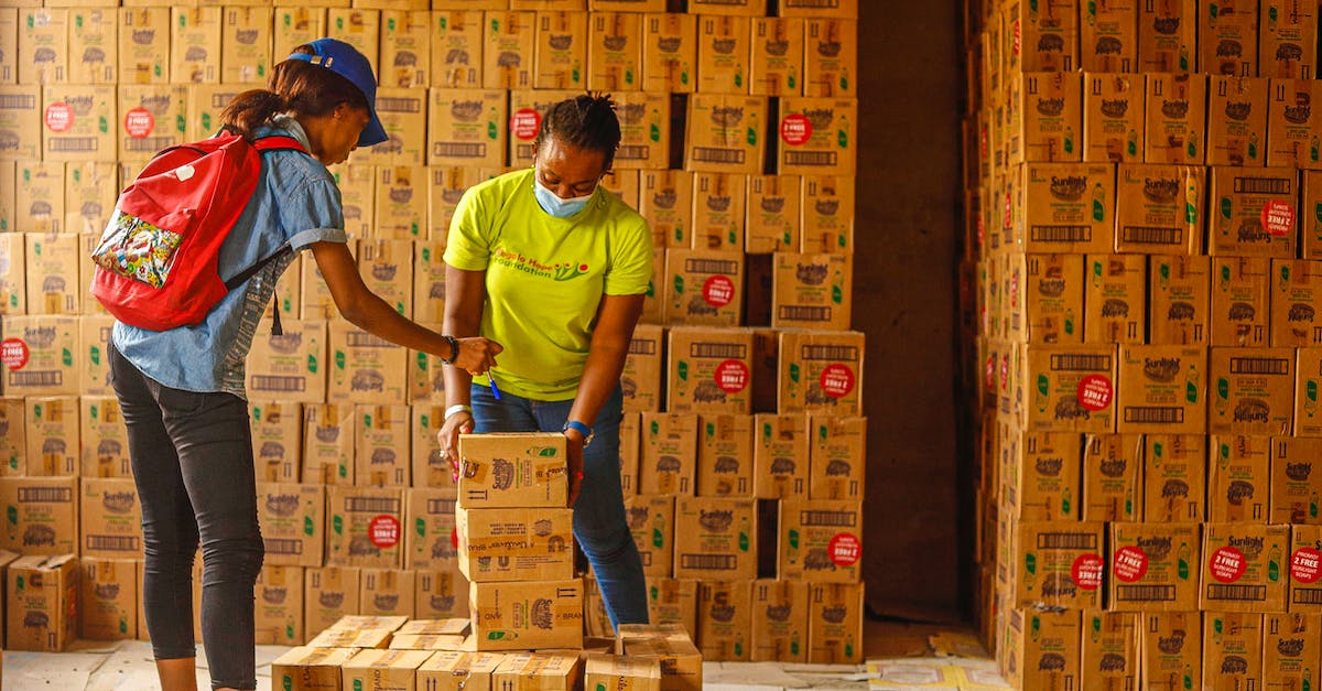 What items count towards the inventory limit? - Women Standing Near the Carton Boxes