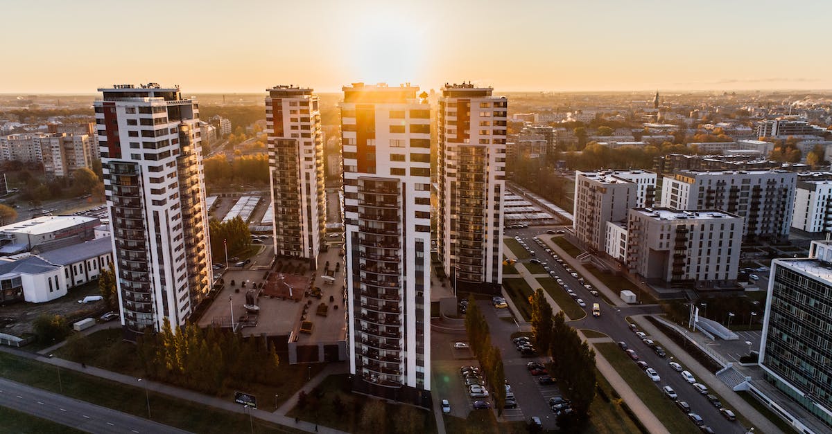 What lot sizes allow Skyscrapers to grow in sim city 4? [closed] - High Angle Photography of High-rise Buildings Near Road during Golden Hour