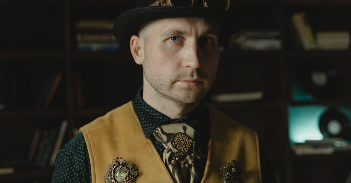 What Magic Hat does in Escape Goat? - Portrait of a Man with a Black Hat