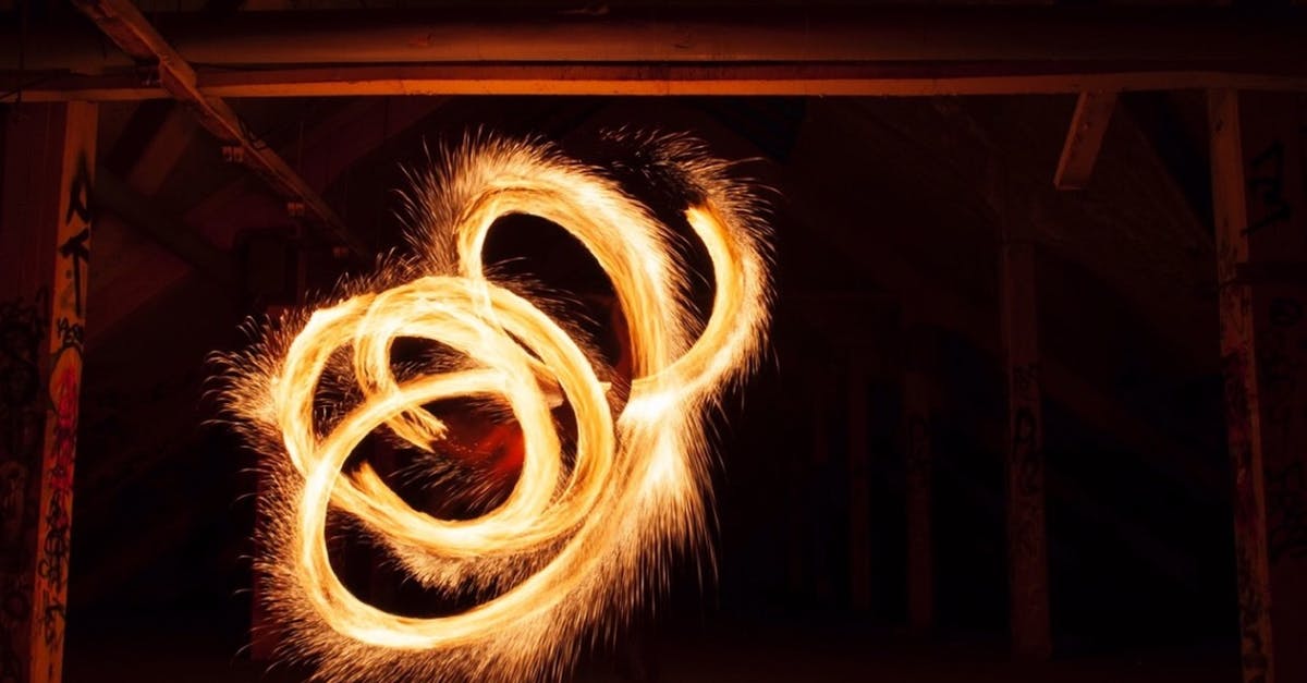 What sparked the first flame? - Long Exposure Fire Poi What sparked the first flame? - Long Exposure Fire Poi