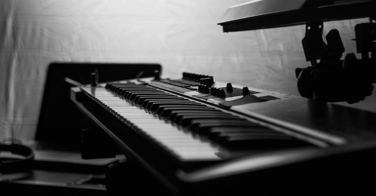 What system is this controller for? - Synthesizer near musical equipment in studio What system is this controller for? - Synthesizer near musical equipment in studio
