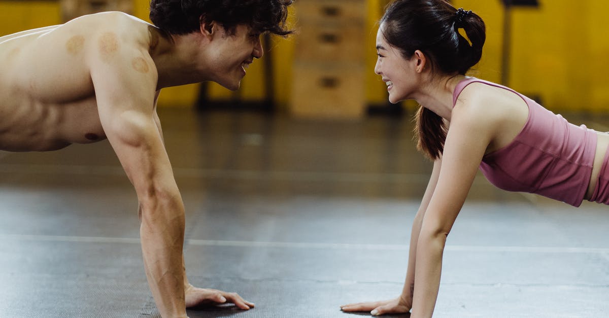 What to do if there is no gym or pokestop? - Smiling Couple Doing Sports Together