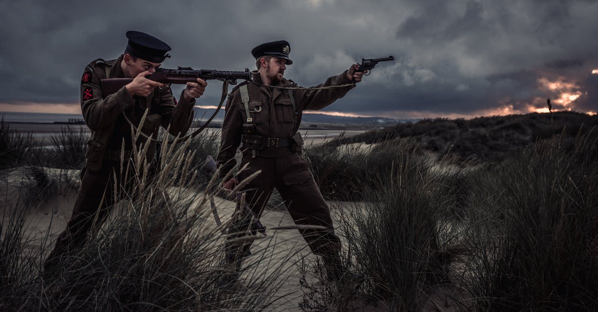 What weapons should I use to battle the Destroyer? [duplicate] - Two Man Holding Rifle and Pistol Illustration