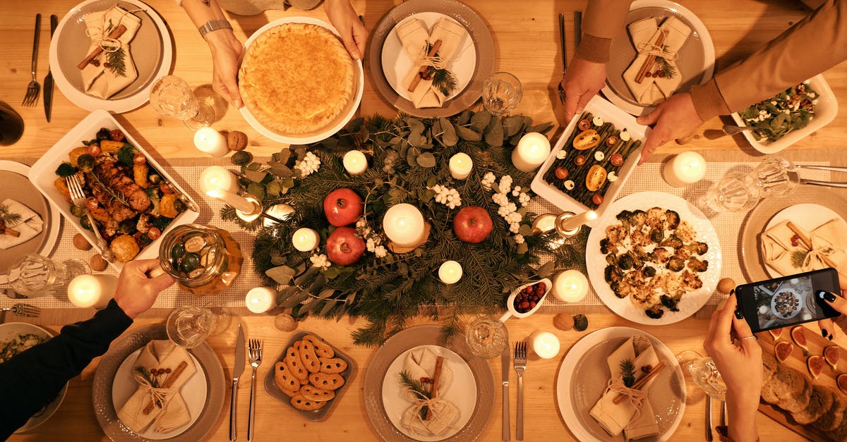 What year does Portal and its sequel, Portal 2, take place in? - Top View of Table Set-Up for Christmas Dinner