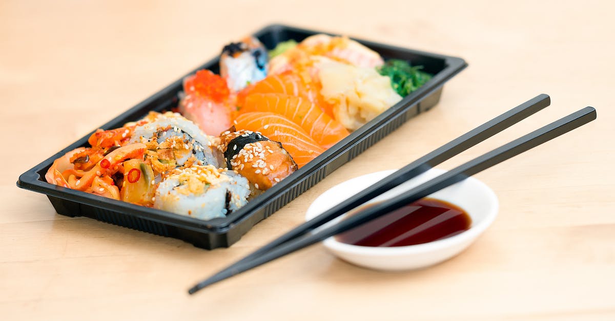 When am I ready for sunglasses? - Close-up Photo of Sushi Served on Table When am I ready for sunglasses? - Close-up Photo of Sushi Served on Table