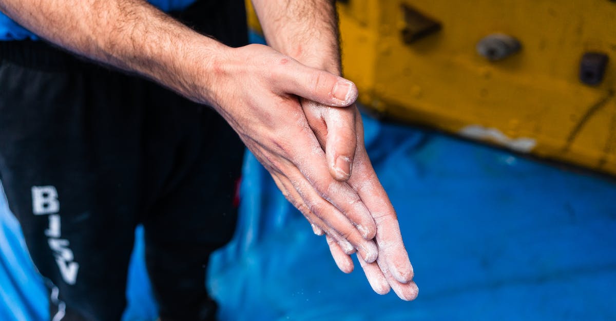 When does Pokerus start to apply? - Climber preparing for climbing training in gym