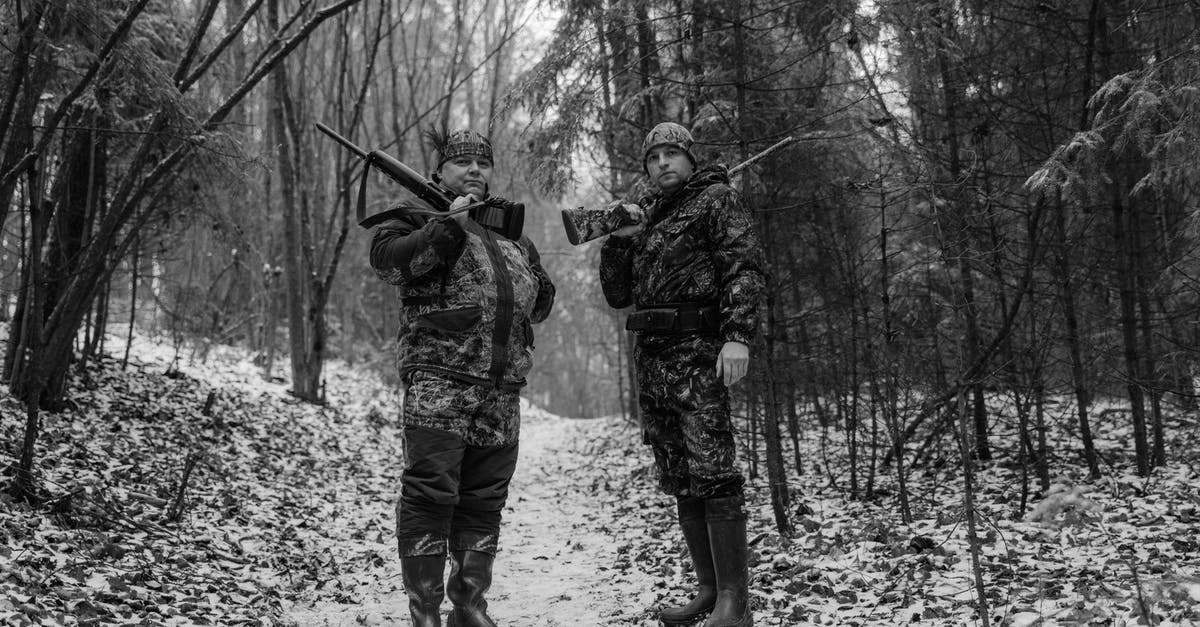 When the FOB is past full capacity, how are soldiers chosen to be dismissed? - Two Men Standing in the Woods Holding Rifles When the FOB is past full capacity, how are soldiers chosen to be dismissed? - Two Men Standing in the Woods Holding Rifles