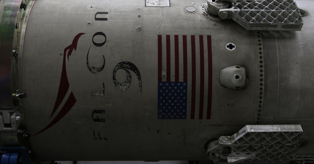 Where are all of the missile max upgrades? - Fragment of modern spacecraft with printed flag of United States of America during assembly in rocket factory