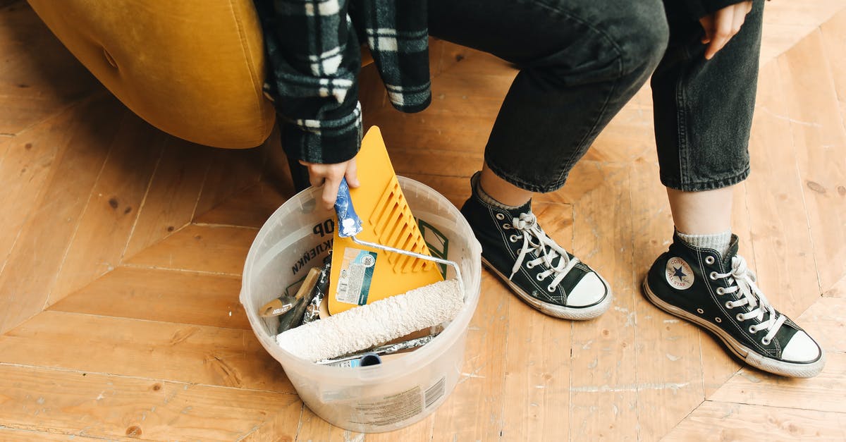 Where are all the diamonds? - Person in Black and White Sneakers