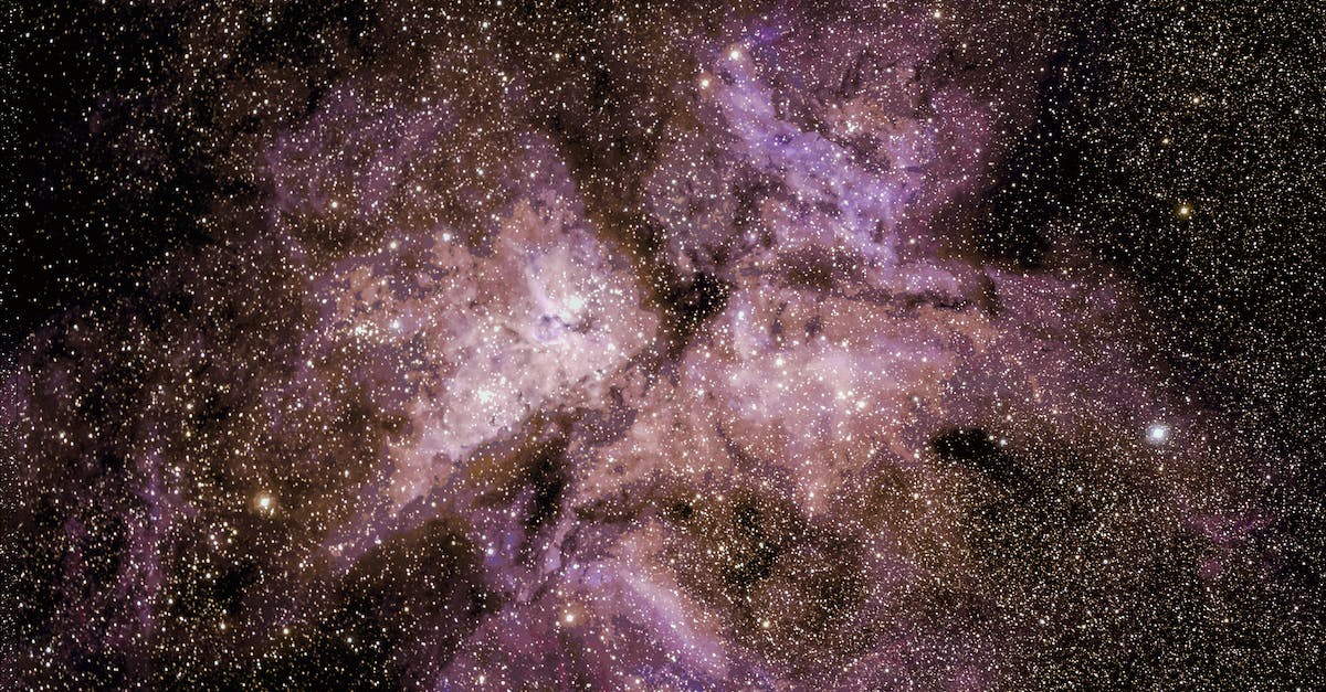 Where are all the stars located? - Carina Nebula in Purple Where are all the stars located? - Carina Nebula in Purple