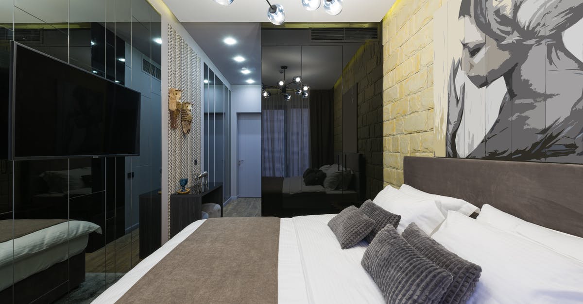 Where are the entrances to all the set dungeons? - Hotel room interior with bed and painting on brick wall Where are the entrances to all the set dungeons? - Hotel room interior with bed and painting on brick wall