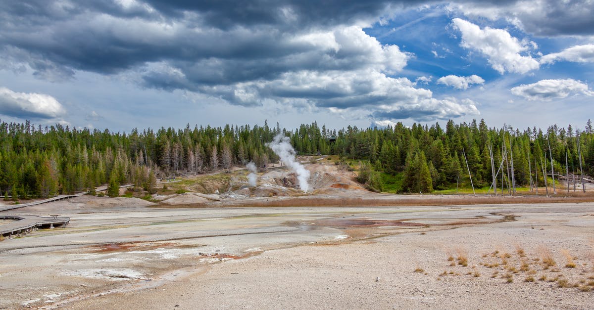 Where are the last survival caches in Geothermal Valley? - Scenic National Park