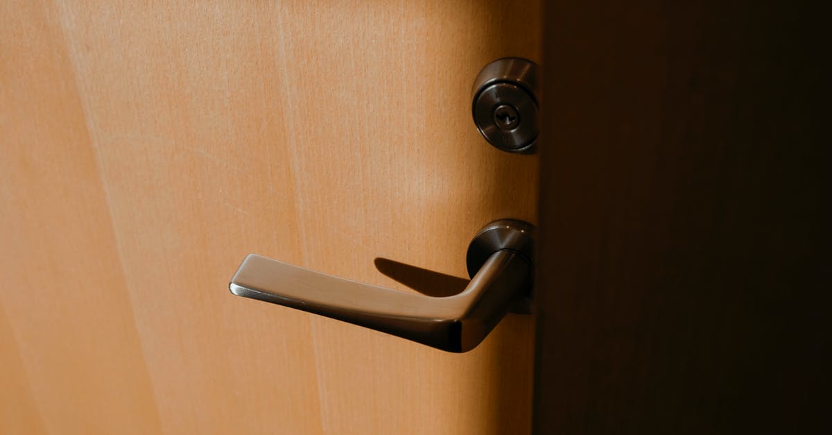 Where are the Silver Doors in the Labyrinth? - Close-Up Photo of Door Handle