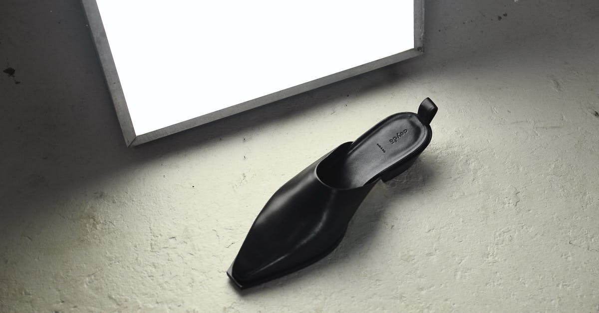 Where did all the fancy equipment in Firewatch come from? - Stylish open heeled shoe placed near soft light lamp